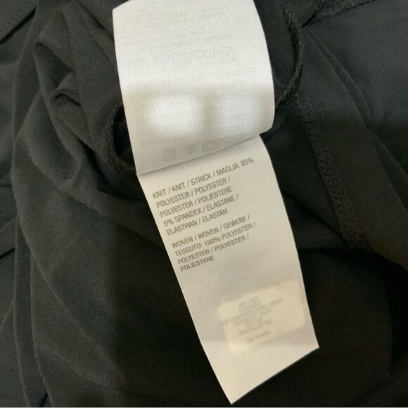 NWOT Susan Graver Artisan Liquid Knit Black Top Overlay Jewel Embellished Small - Picture 9 of 13